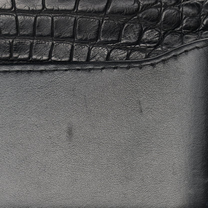Chanel Alligator Medium Gabrielle Hobo Black 12 of 13