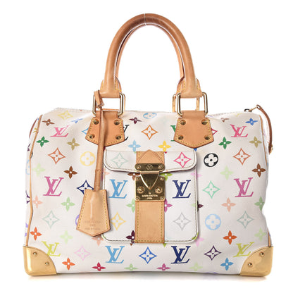 Louis Vuitton Monogram Multicolor Speedy 30 White 1 of 14