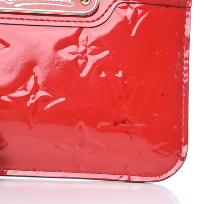 Louis Vuitton Vernis Key Pouch Cherry 8 of 11