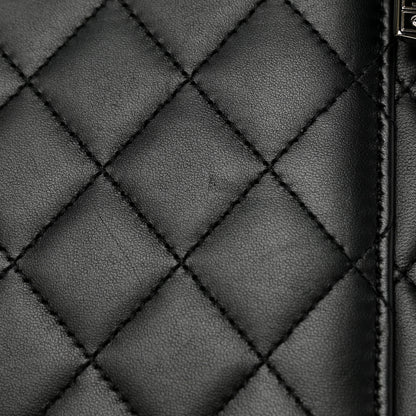 Chanel Lambskin Quilted Vanity Pouch Black 7 of 7