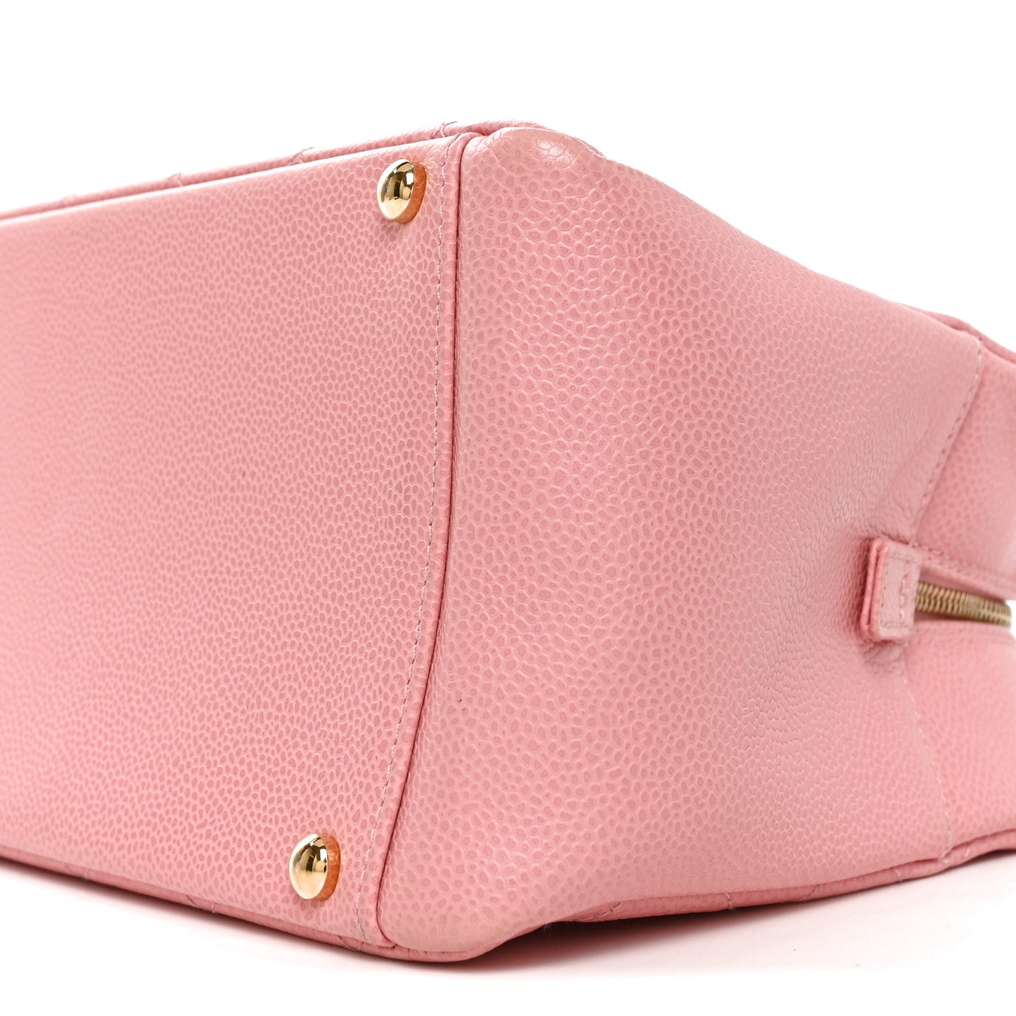 Caviar Quilted Petit Timeless Shopping Tote PTT Pink