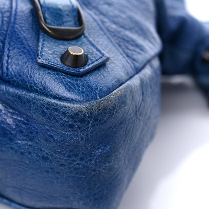 Balenciaga Agneau Classic Hardware Town Bleu Cobalt Bleu Electric 7 of 12
