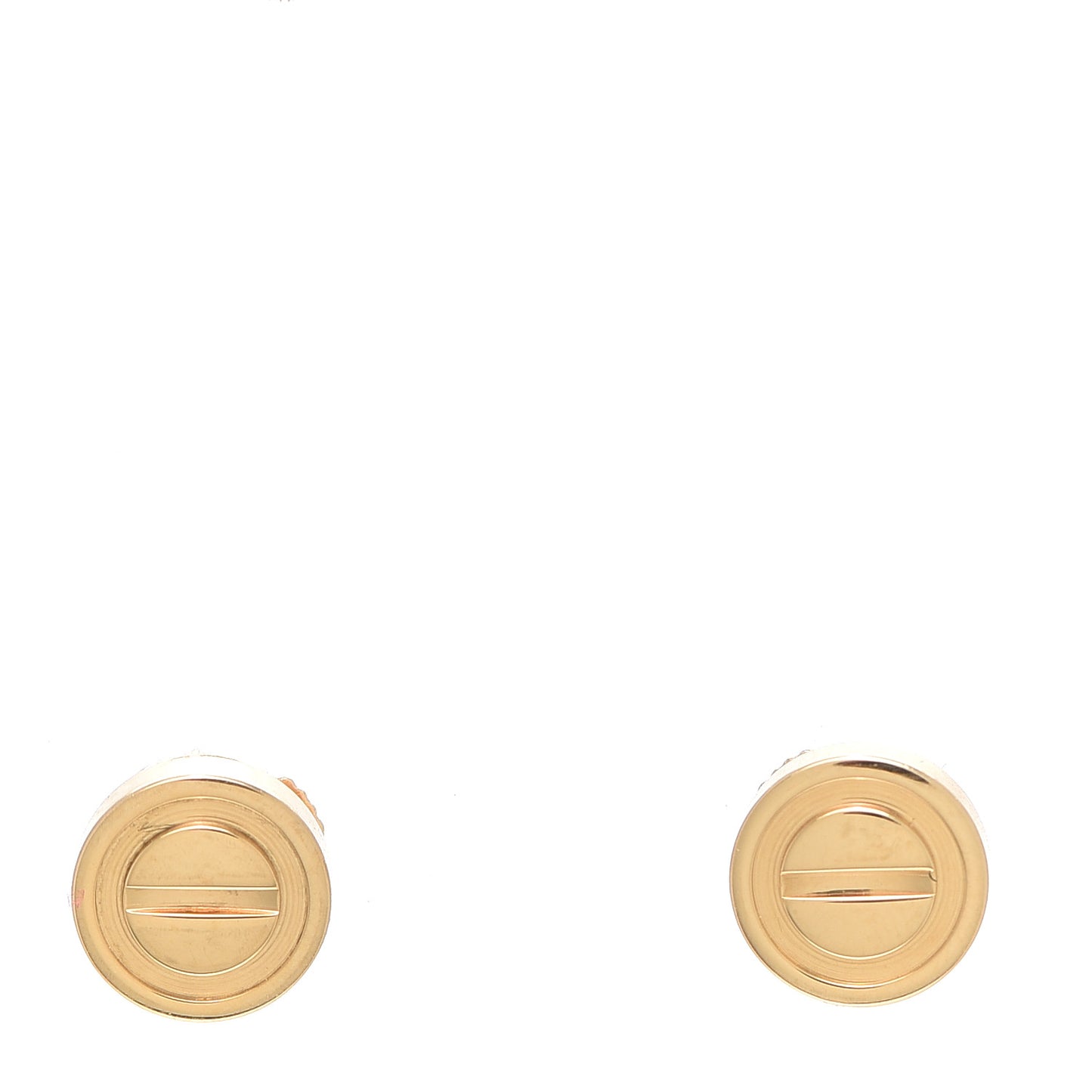18K Yellow Gold LOVE Earrings
