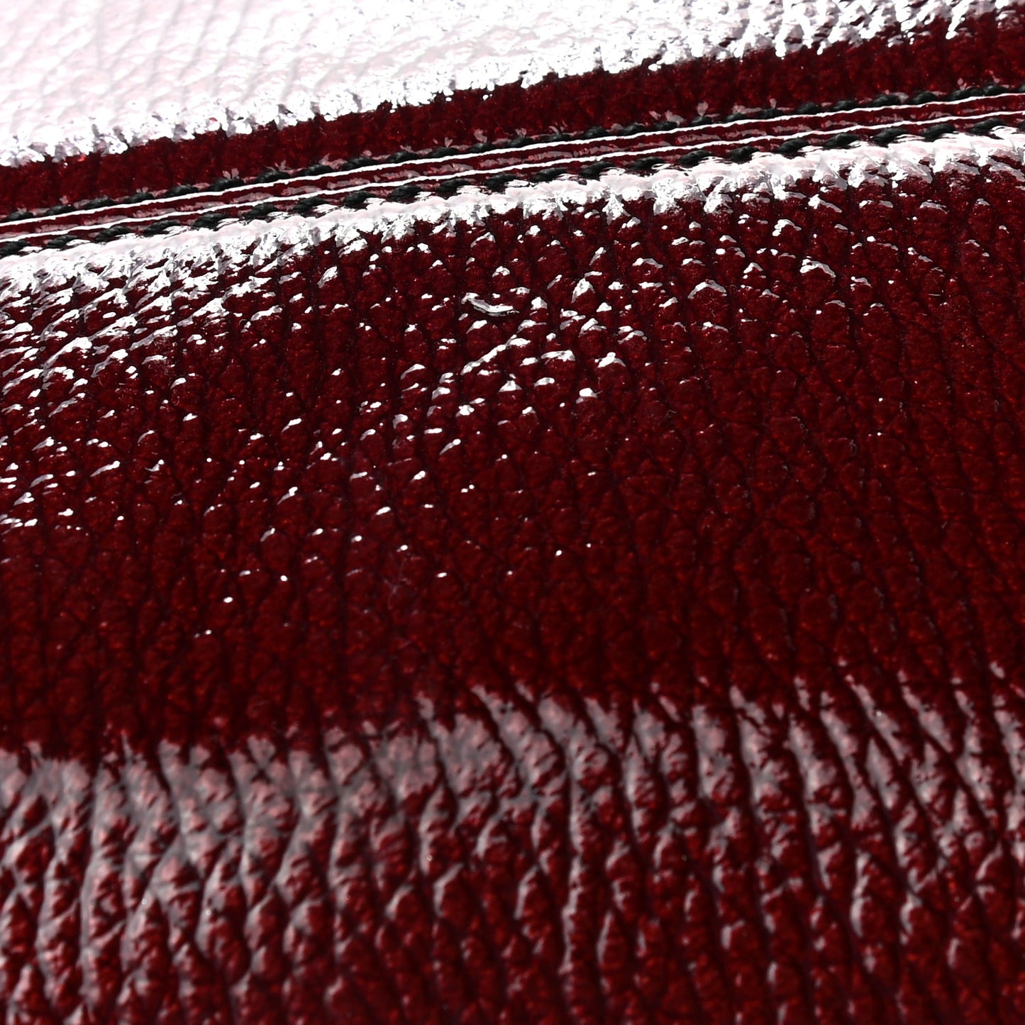 Patent Large Miss Sicily Satchel Red
