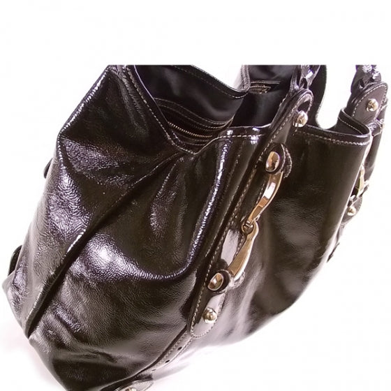 Gucci Patent Leather Pelham Black 5 of 14