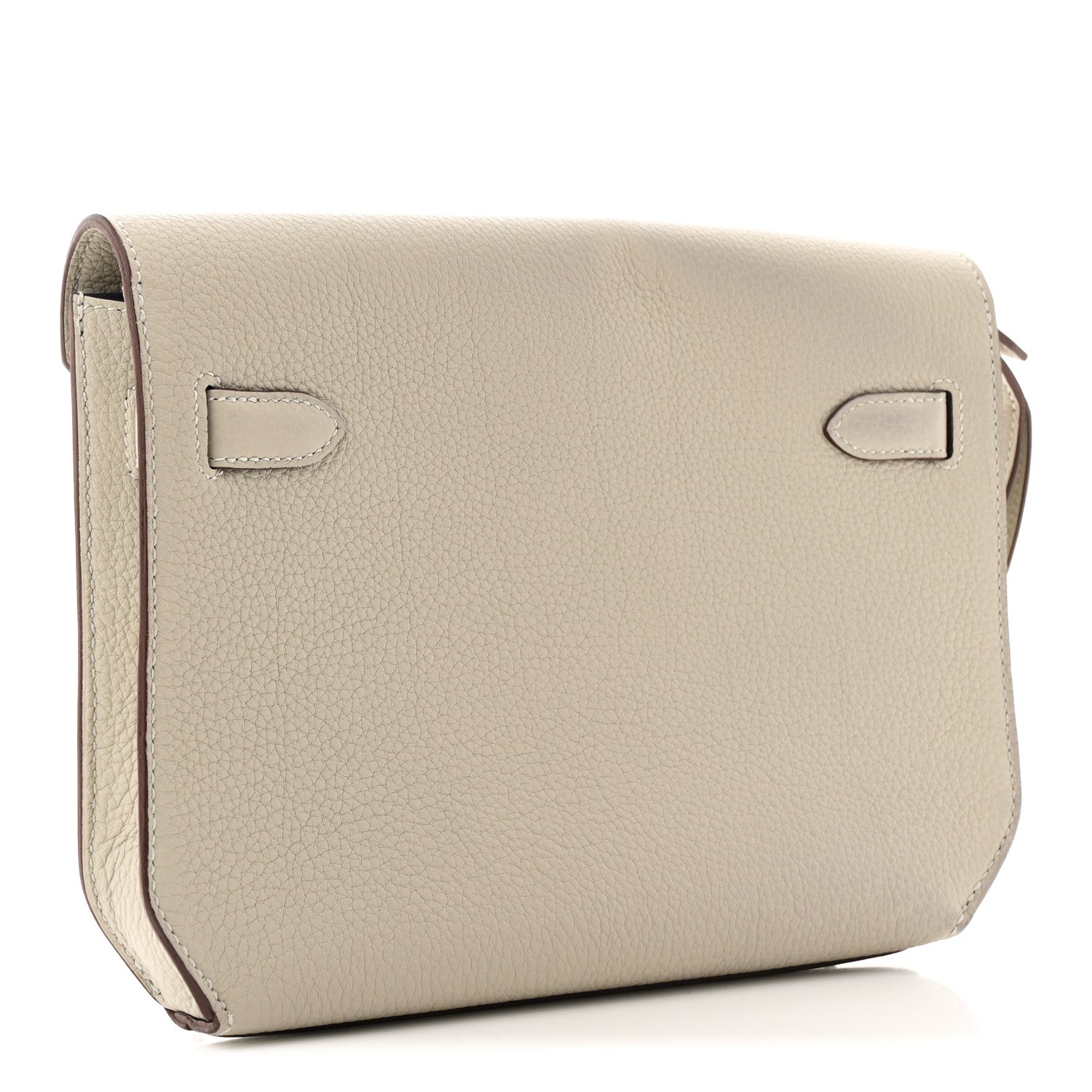 Hermes Togo Horseshoe Kelly Depeches 25 Beton Bleu Saphir 3 of 9