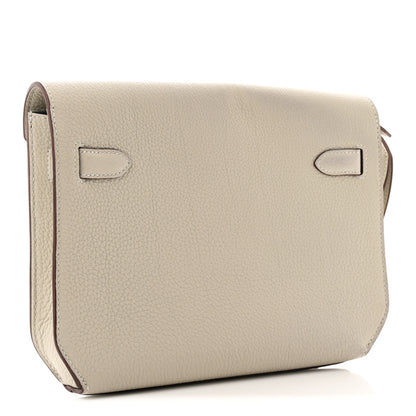 Hermes Togo Horseshoe Kelly Depeches 25 Beton Bleu Saphir 3 of 9