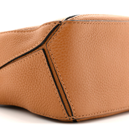 Loewe Grained Calfskin Mini Puzzle Bag Tan 9 of 10
