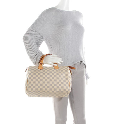 Louis Vuitton Damier Azur Speedy 30 2 of 9