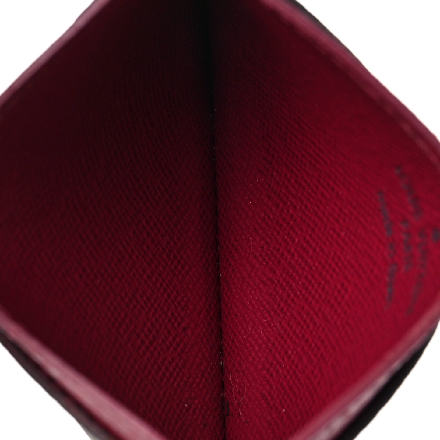 Monogram Card Holder Fuchsia
