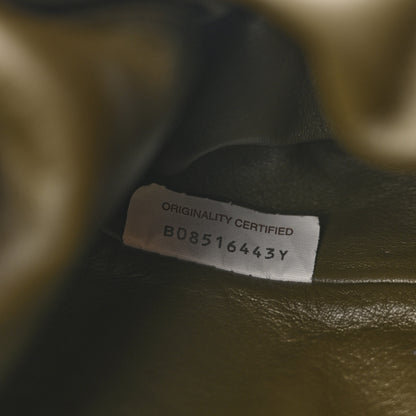 Bottega Veneta Smooth Butter Calf The Pouch Oversized Clutch Kaki Fondent 7 of 10