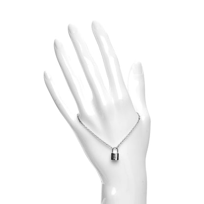 Louis Vuitton Sterling Silver Lockit Bracelet 2 of 4