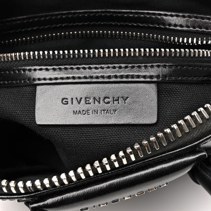 Givenchy Shiny Lord Calfskin Mini Antigona Black 6 of 10