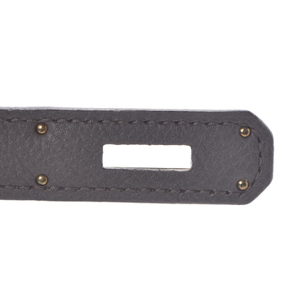 Hermes Togo Kelly Retourne 28 Etain 24 of 40