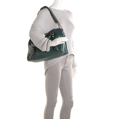 Balenciaga Agneau Giant 21 Rose Gold Hardware City Vert Menthe 2 of 12