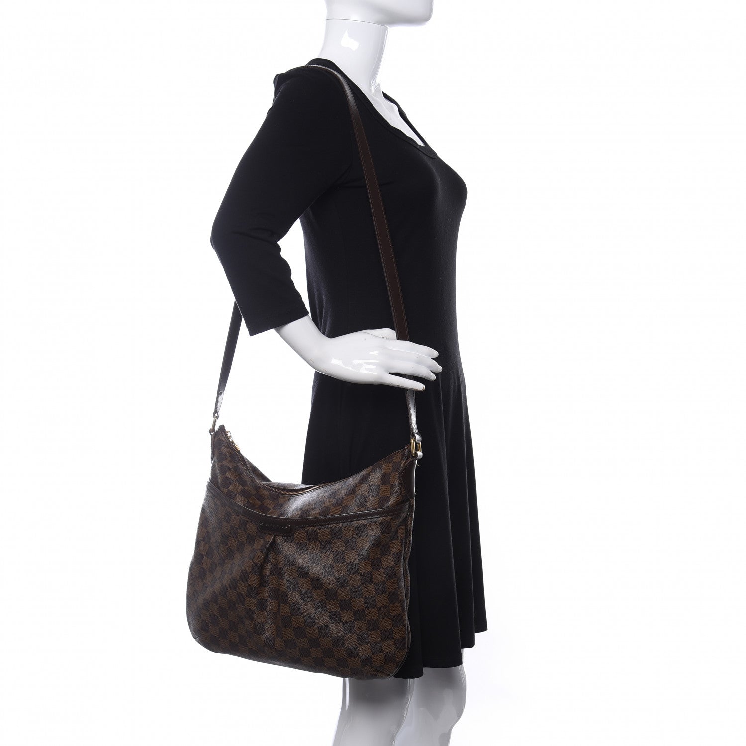 Louis Vuitton Damier Ebene Bloomsbury GM 2 of 8