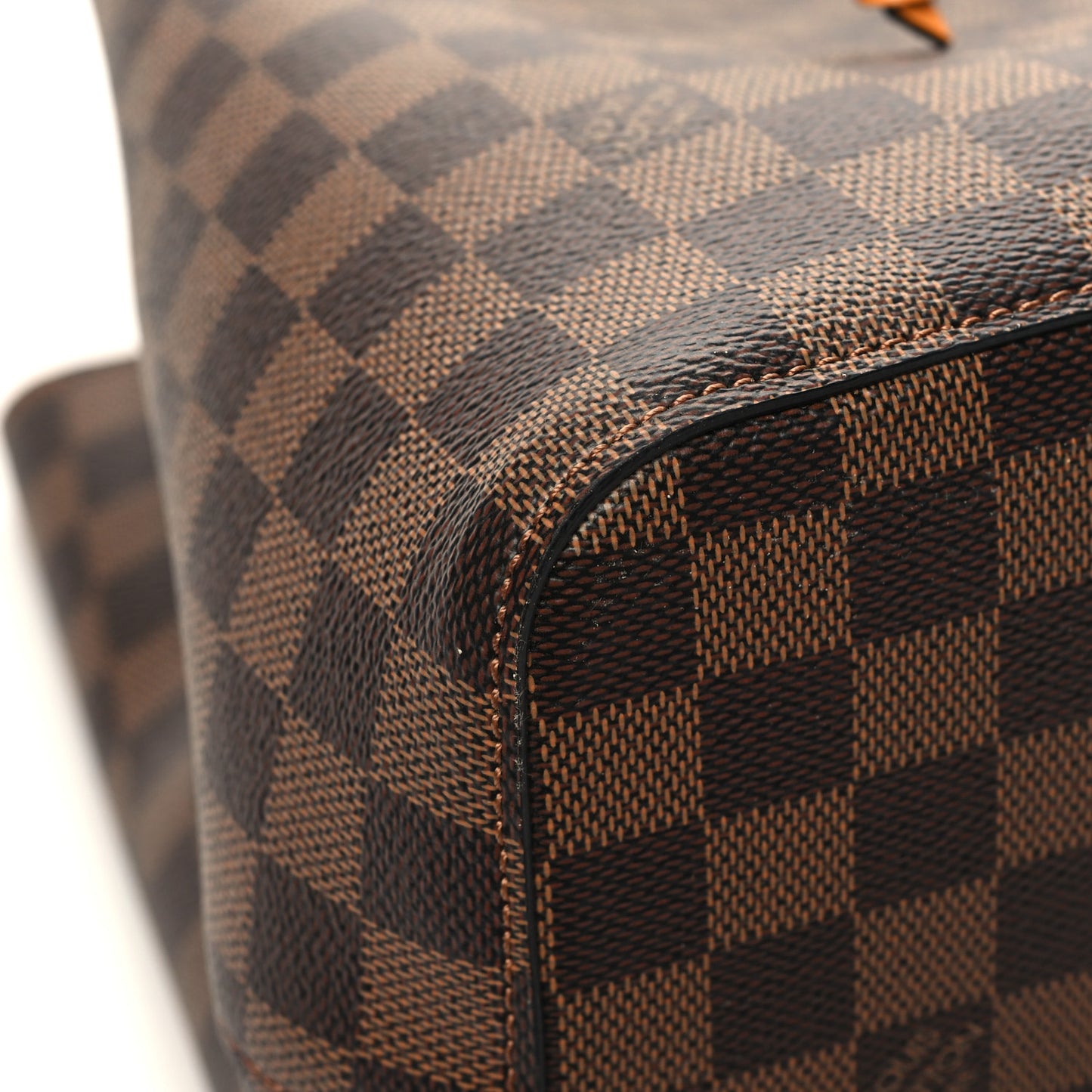 Damier Ebene Neonoe MM Safran