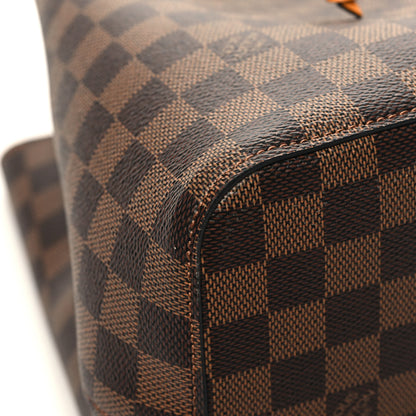 Louis Vuitton Damier Ebene Neonoe MM Safran 9 of 12