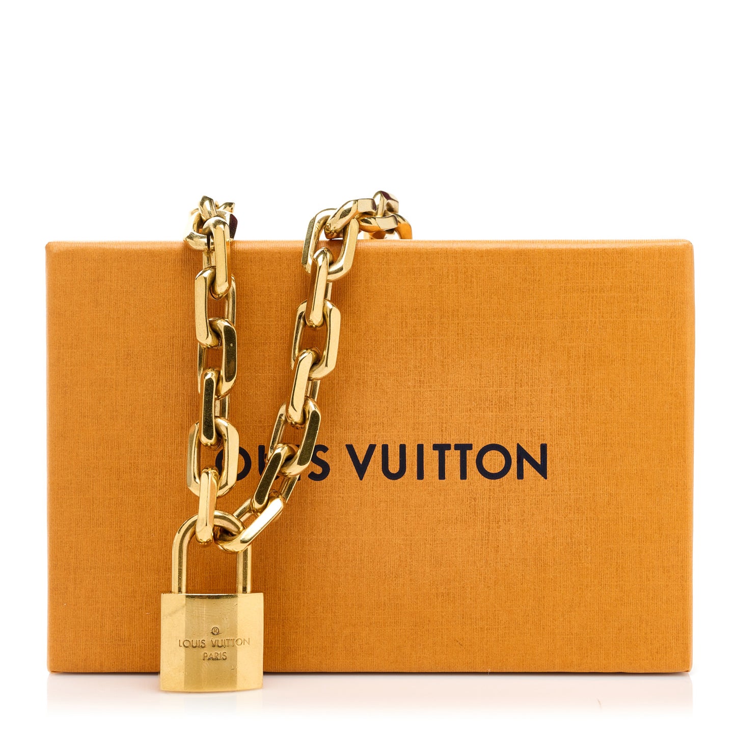 LV Edge Necklace Cadenas Gold