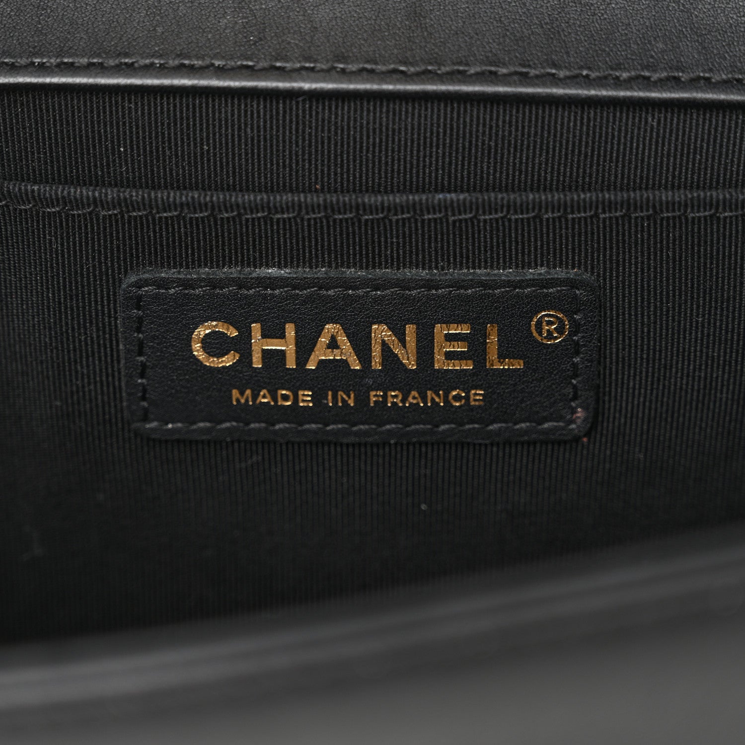 Chanel Lambskin Quilted Medium Boy Flap Black 6 of 12