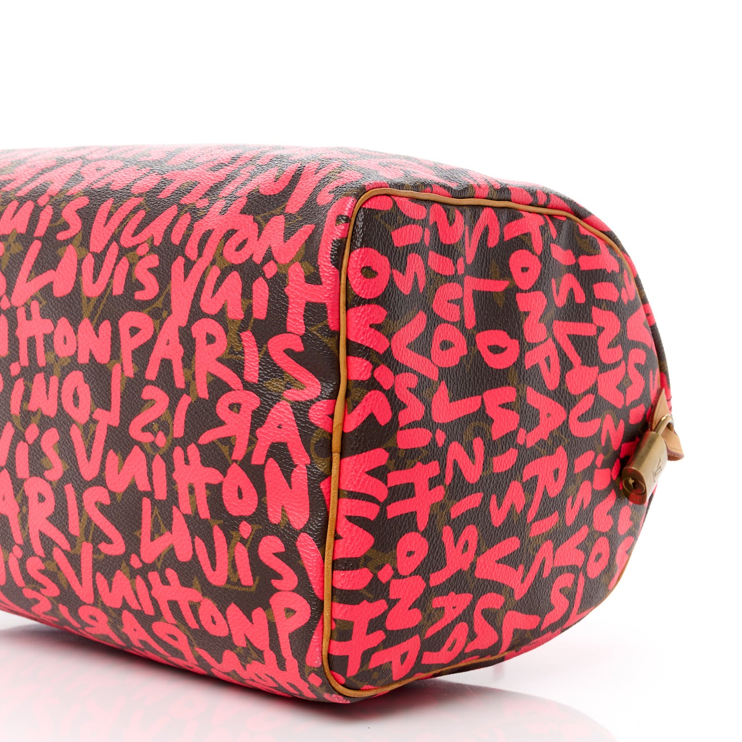 Monogram Graffiti Speedy 30 Fuchsia
