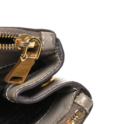 Prada Saffiano Medium Galleria Double Zip Tote Argilla 9 of 9