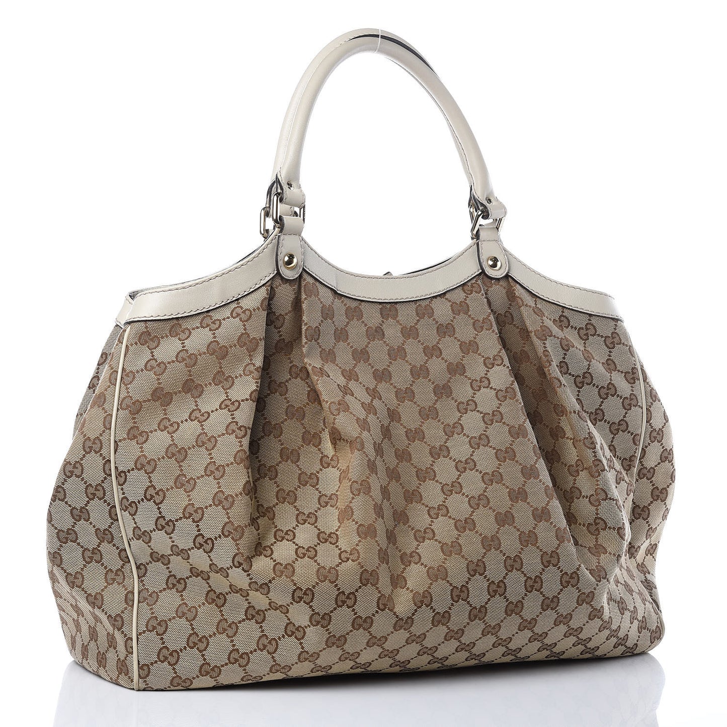 Monogram Large Sukey Tote Off White