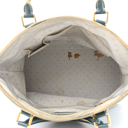 Louis Vuitton Suhali Lockit MM Blue 5 of 14