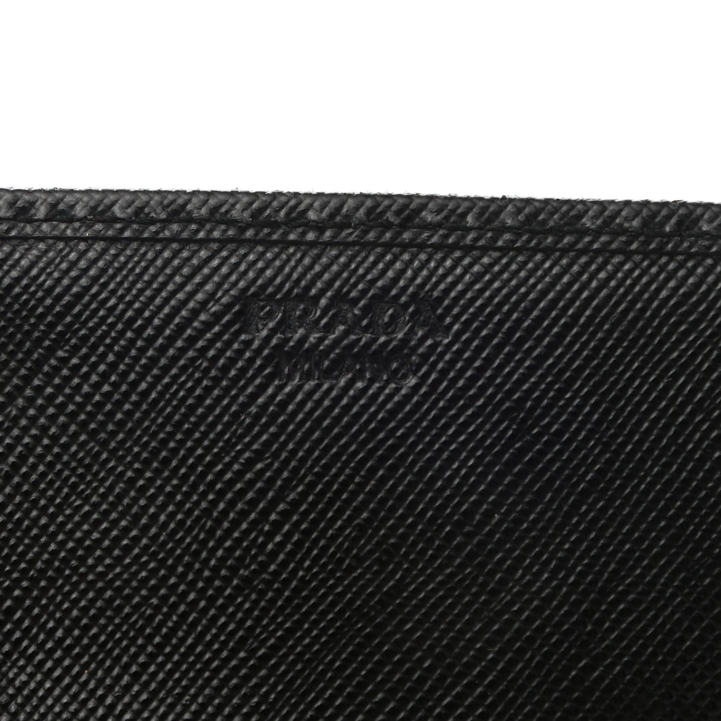 Saffiano Metal Continental Flap Wallet Black