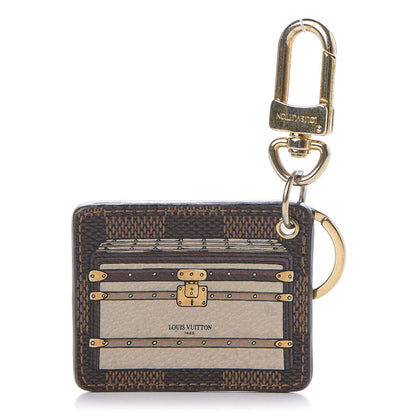 Louis Vuitton Damier Ebene Illustre Trunk Key Holder Beige 1 of 4
