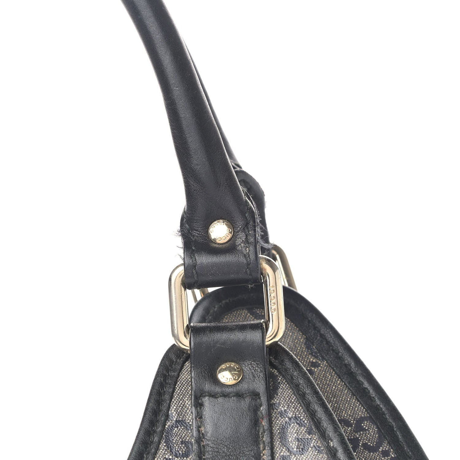 Gucci Crystal Monogram Medium Joy Shoulder Bag Black 9 of 10