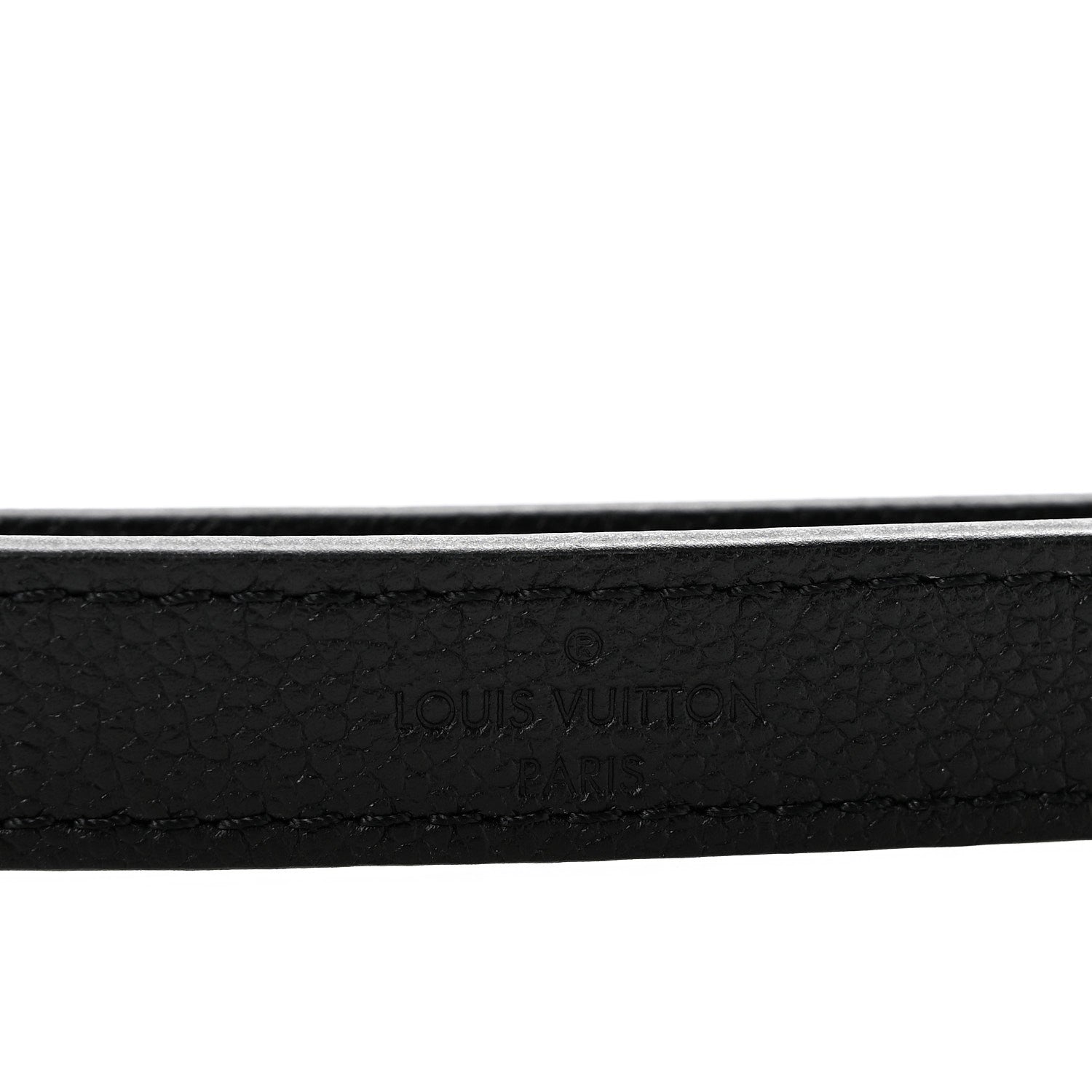 Louis Vuitton Calfskin Buci Shoulder Strap Black 4 of 5
