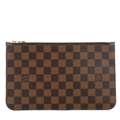 Louis Vuitton Damier Ebene Neverfull MM GM Pochette 1 of 8