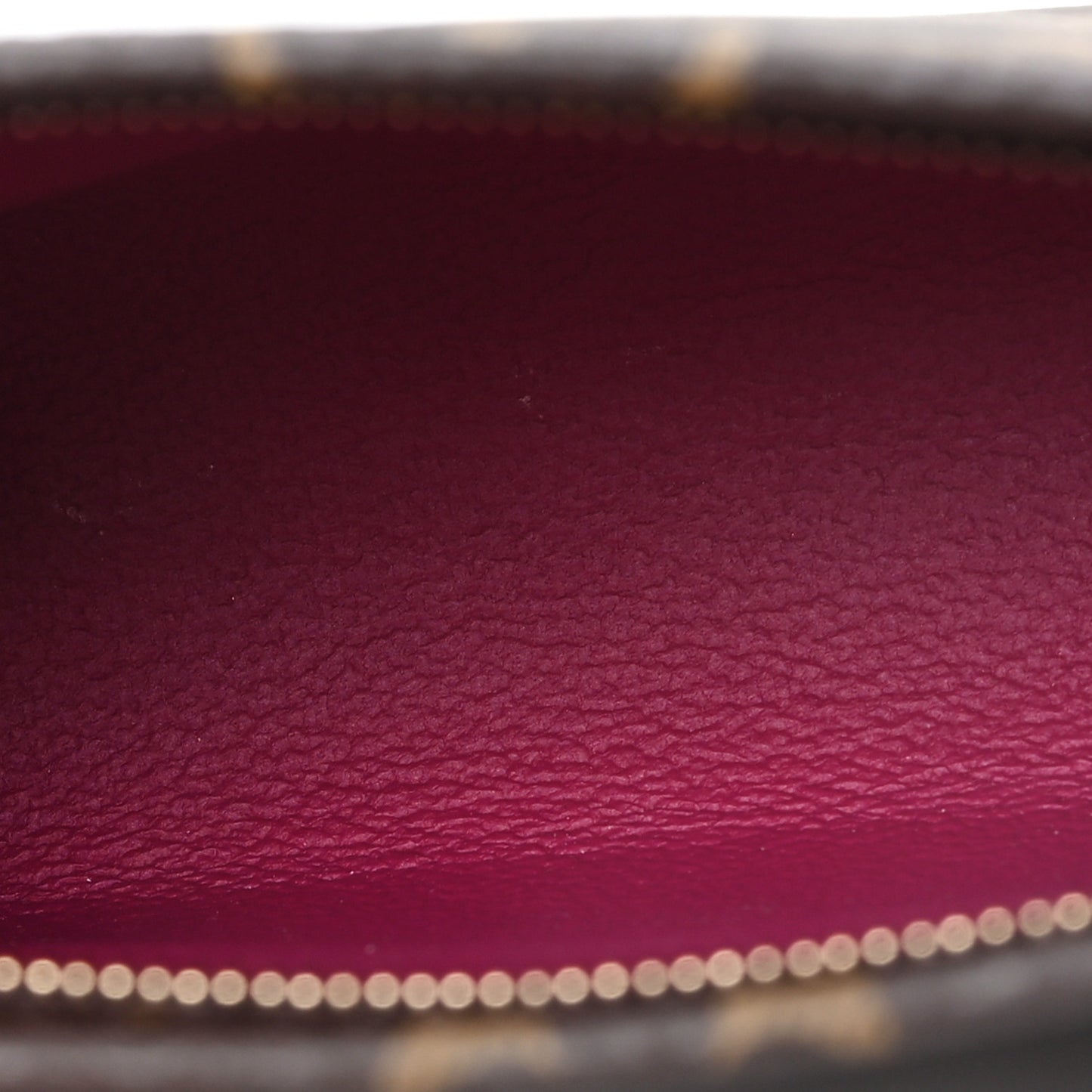 Monogram Toiletry Pouch 15 Fuchsia