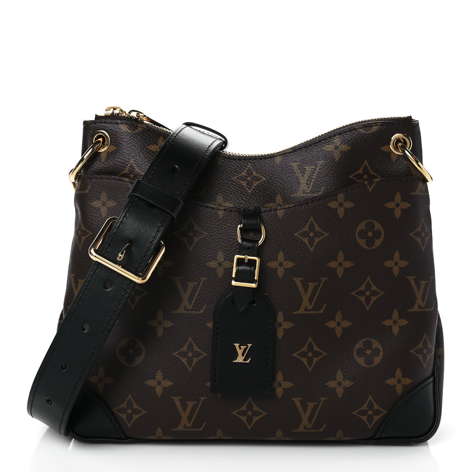 Louis Vuitton Monogram Odeon PM Black 1 of 9