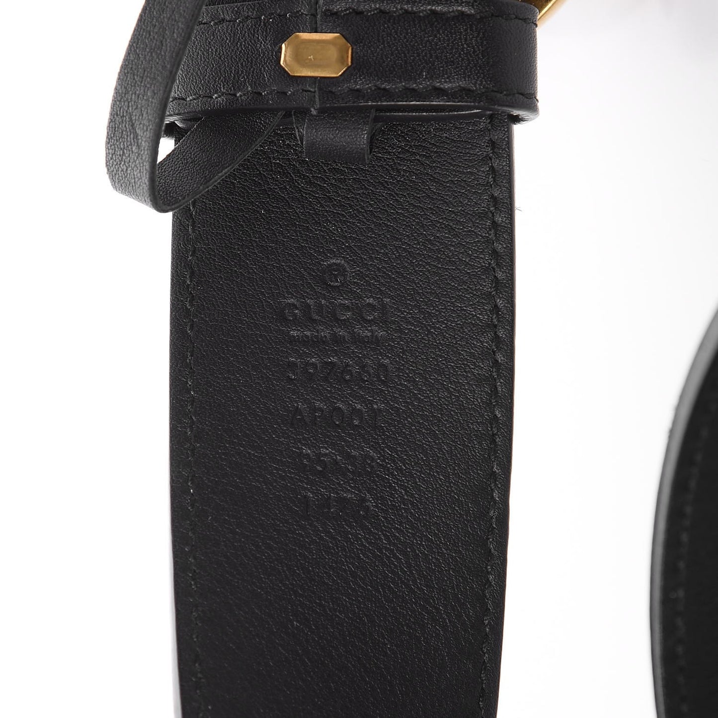 Calfskin Double G 40mm Belt 95 38 Black