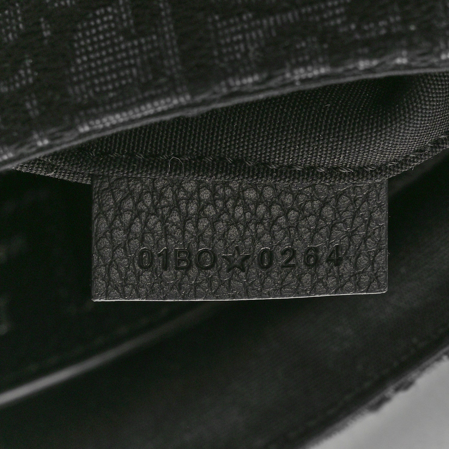 Christian Dior Oblique Jacquard Grained Calfskin Saddle Messenger Pouch Black 7 of 10