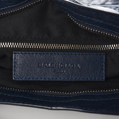 Balenciaga Agneau Giant 12 Silver Hardware Town Bleu Obscur 7 of 8