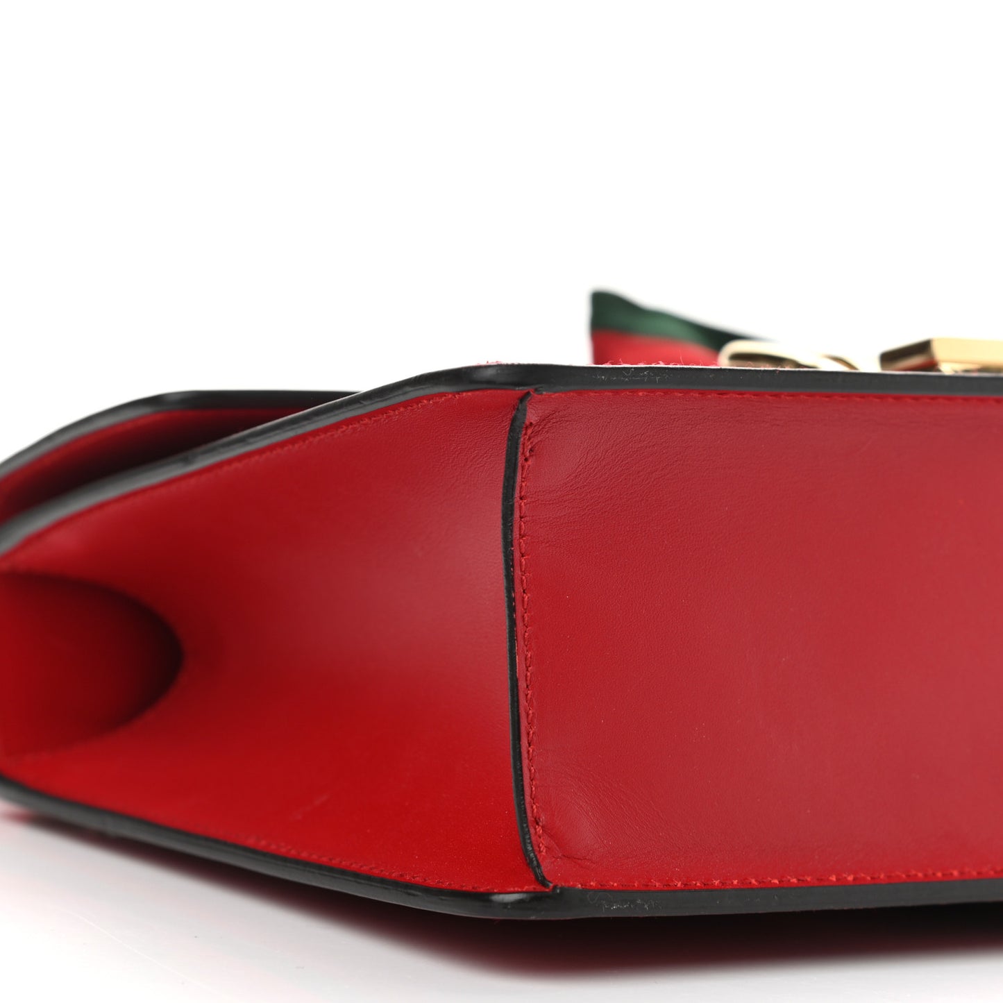 Calfskin Small Sylvie Shoulder Bag Hibiscus Red