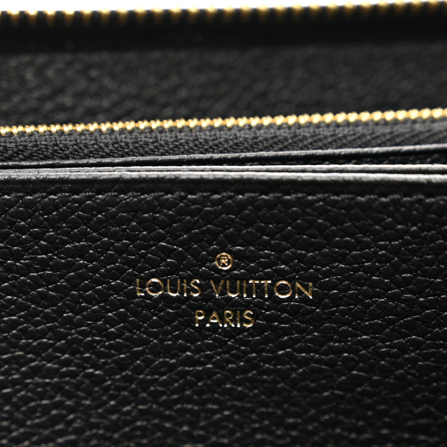 Louis Vuitton Empreinte Zippy Wallet Black 6 of 7