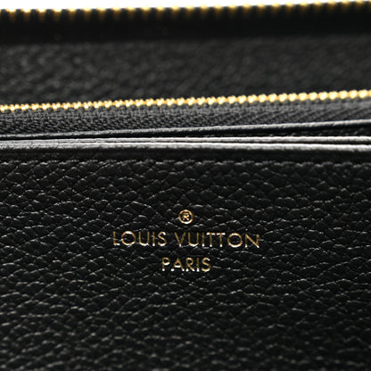 Louis Vuitton Empreinte Zippy Wallet Black 6 of 7
