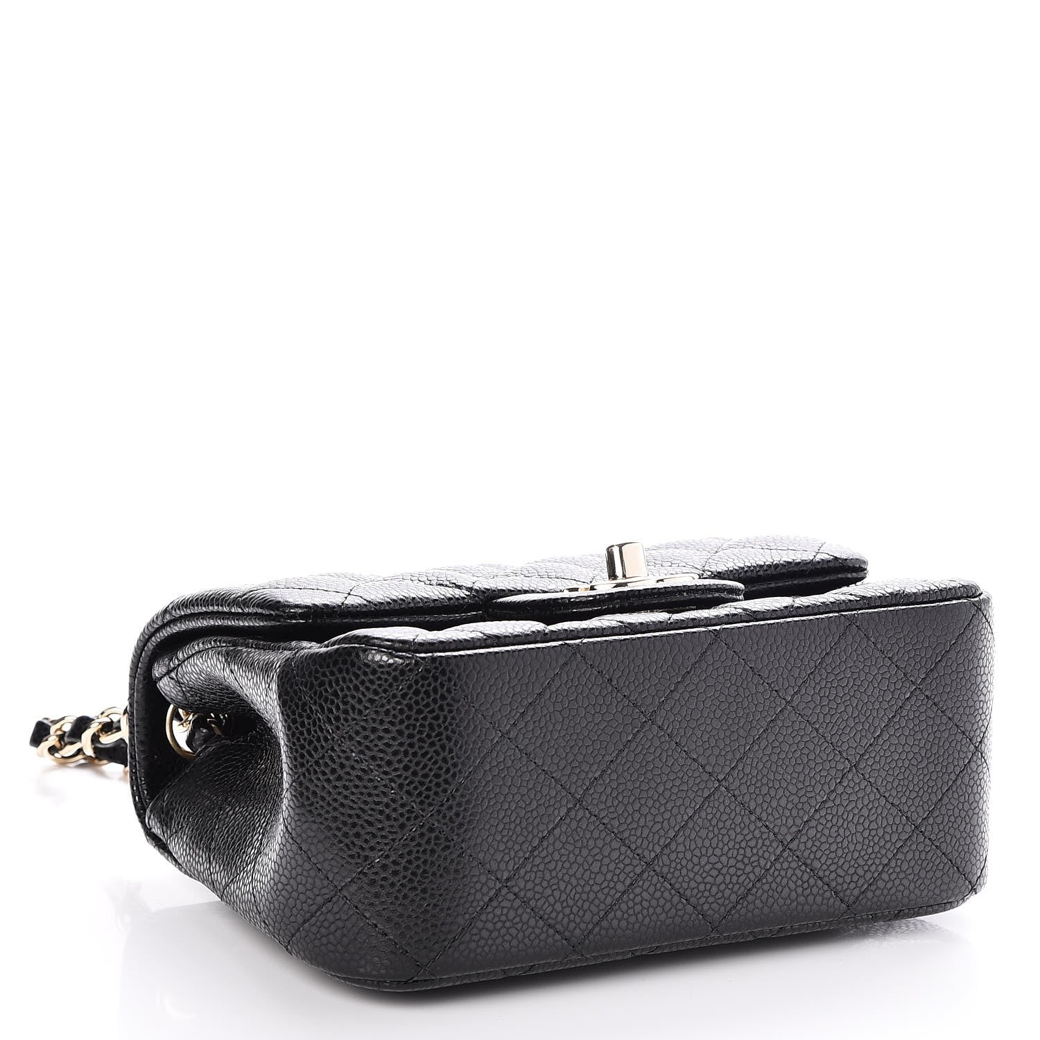 Chanel Caviar Quilted Mini Square Flap Black 4 of 8