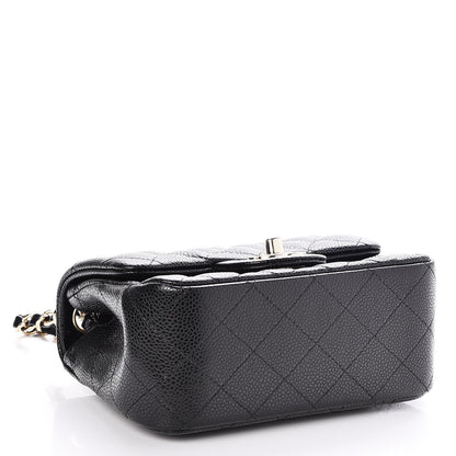 Chanel Caviar Quilted Mini Square Flap Black 4 of 8