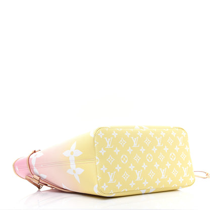 Louis Vuitton Monogram Giant By The Pool Neverfull MM Light Pink 4 of 11