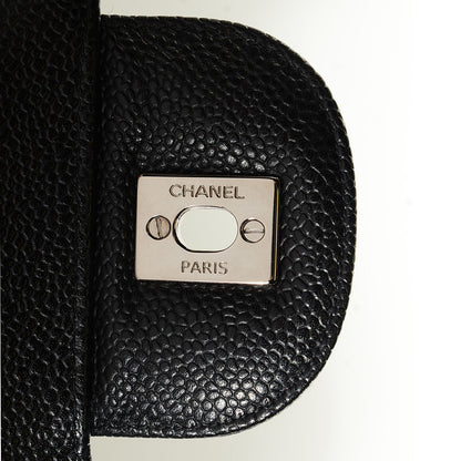 Chanel Caviar Quilted Jumbo Double Flap Black 16 of 16