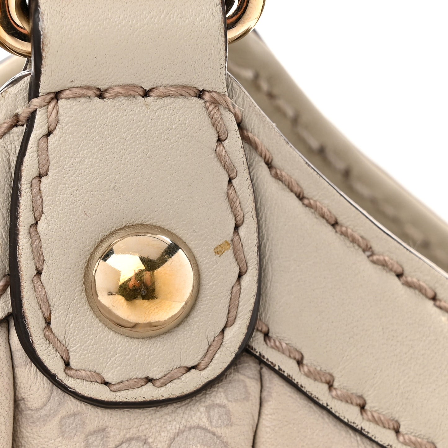 Guccissima Medium Sukey Tote Mystic White