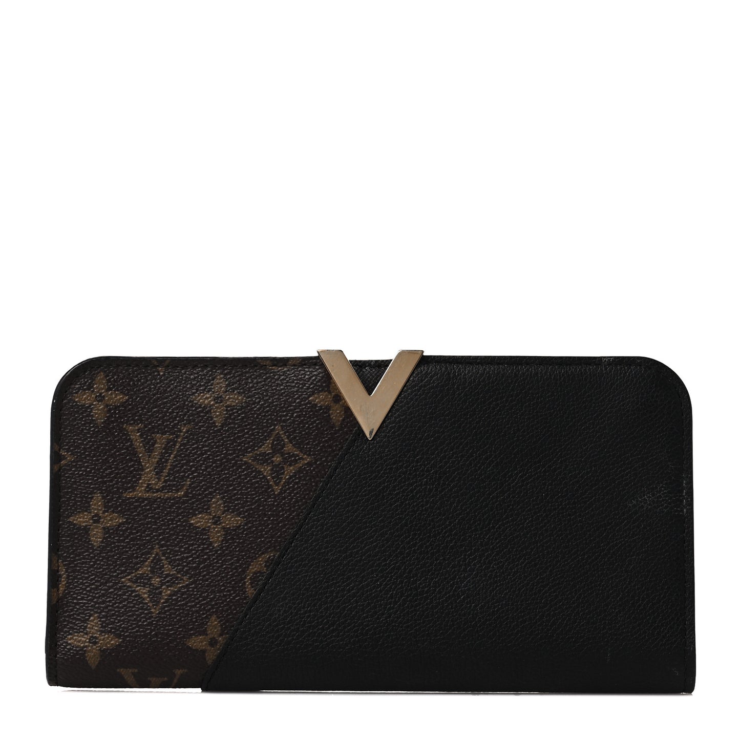 Monogram Calfskin Kimono Wallet Black