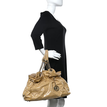 Christian Dior Patent Cannage Medium Le Trente Tote Beige 2 of 10
