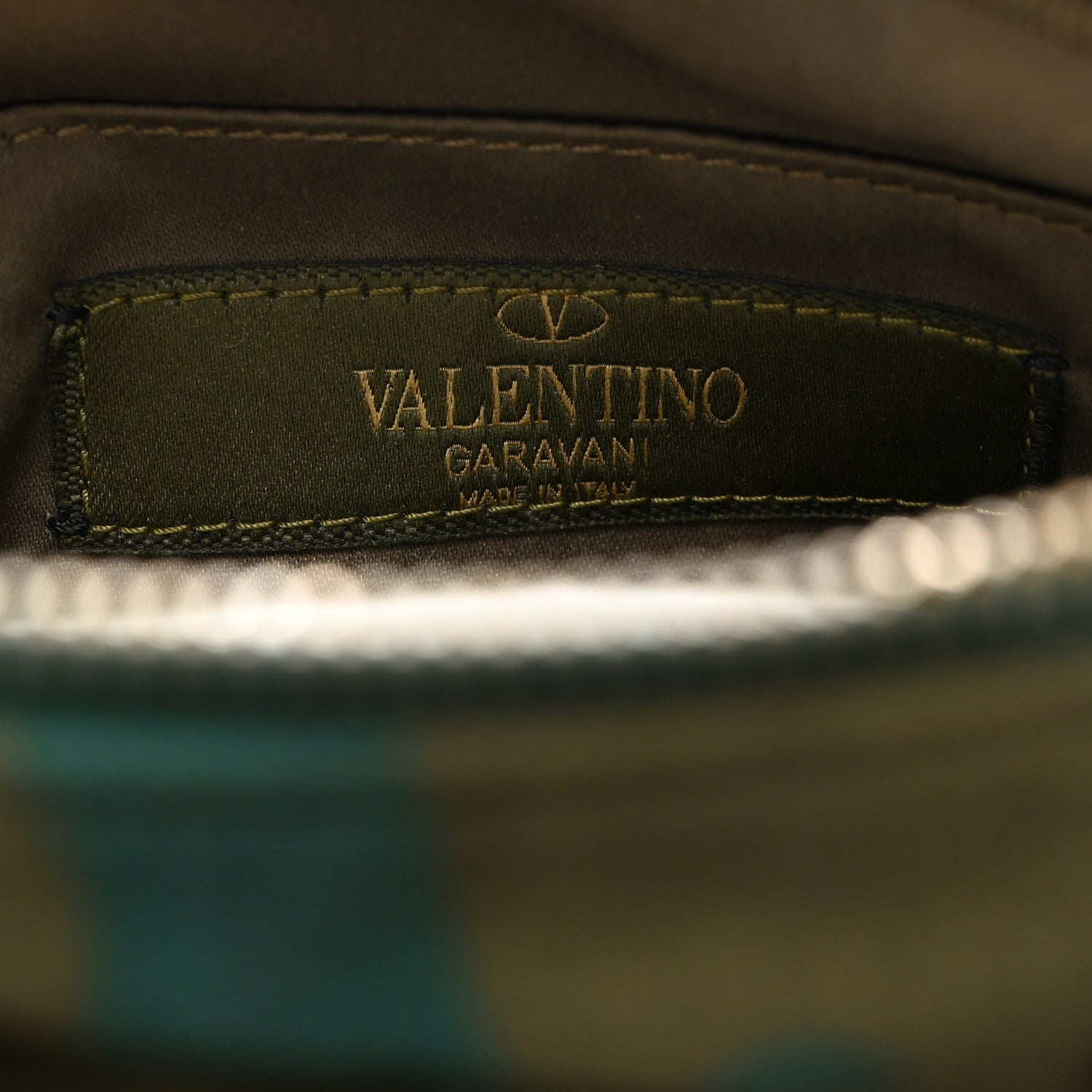 Valentino Garavani Nylon Camouflage Pouch Multicolor 6 of 7