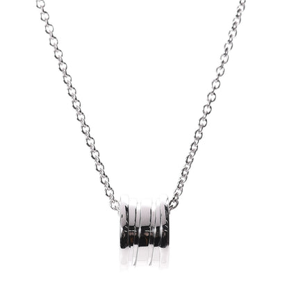 Bulgari 18K White Gold B.Zero1 Pendant Necklace 5 of 6